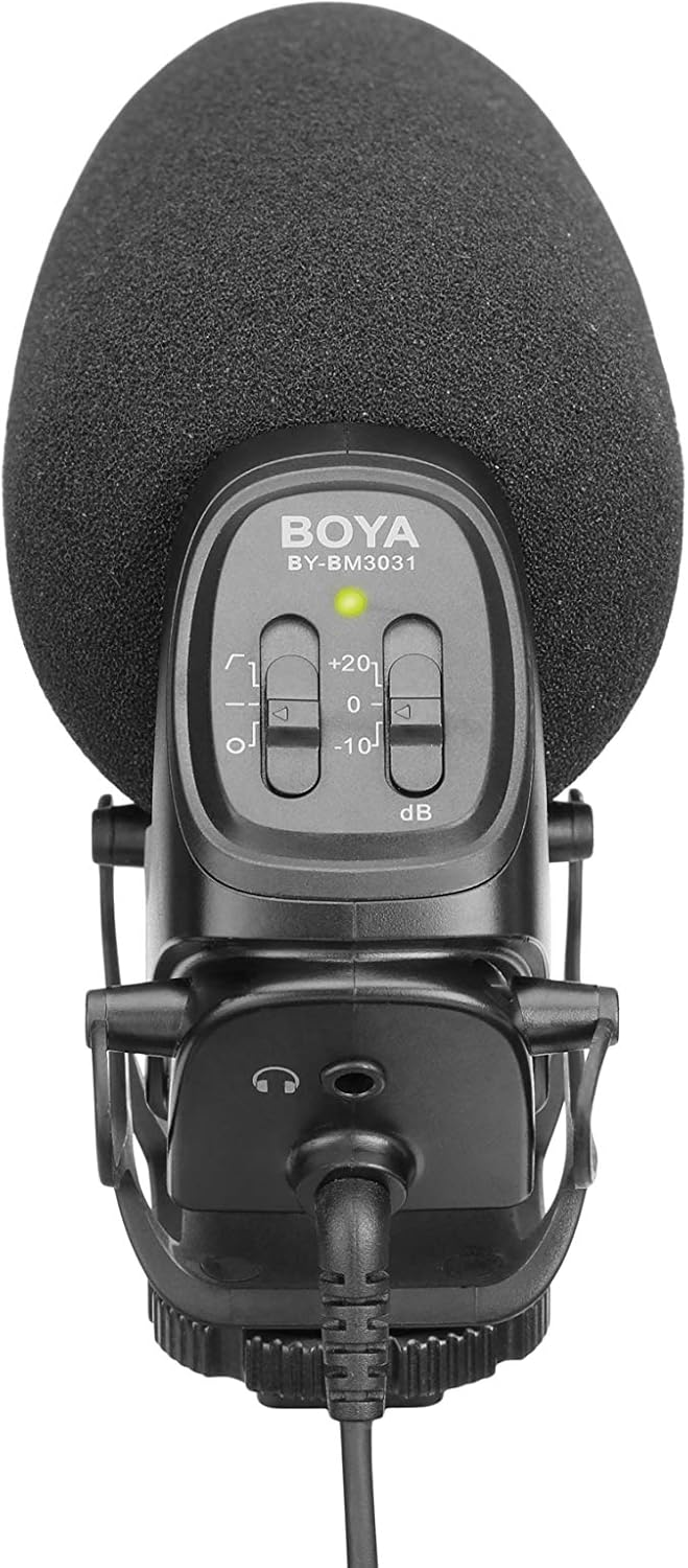 BOYA BY-BM3031 Condenser Shotgun Microphone BOYA BY-BM3031 Condenser Shotgun Microphone